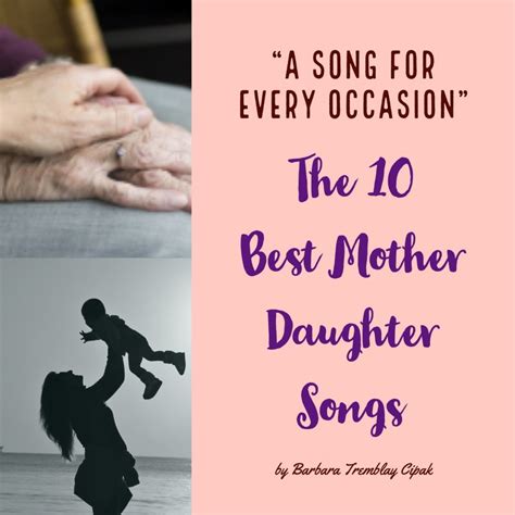 best songs from mother to daughter